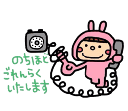 LINE stickers for business person sticker #9266923
