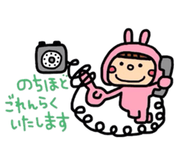 LINE stickers for business person sticker #9266923
