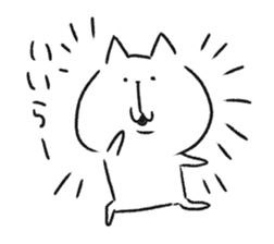 mikawaben soboku cat sticker #9267236