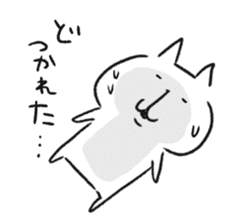 mikawaben soboku cat sticker #9267241