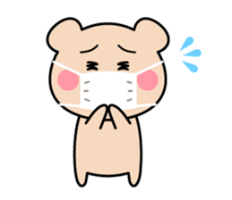 Cute KUMA chan sticker #9267334