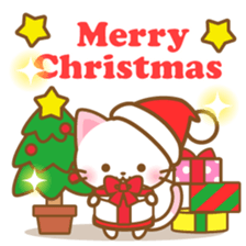 White&pink colored Cat8 -Taiwan- sticker #9267576