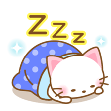 White&pink colored Cat8 -Taiwan- sticker #9267602