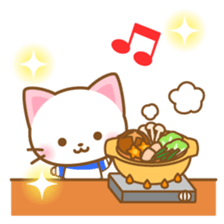 White&pink colored Cat8 -Taiwan- sticker #9267610