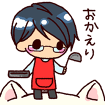 bukiyousan to neko sticker #9267627