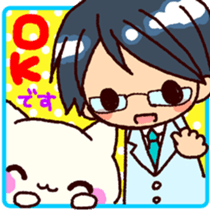 bukiyousan to neko sticker #9267632