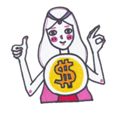 Miss Mystery sticker #9267657