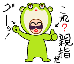 Headdress man sticker #9268312