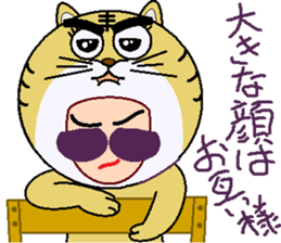 Headdress man sticker #9268315