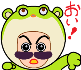 Headdress man sticker #9268318