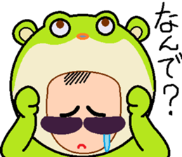 Headdress man sticker #9268319