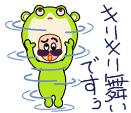 Headdress man sticker #9268324