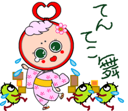 Headdress man sticker #9268325