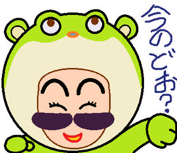 Headdress man sticker #9268328