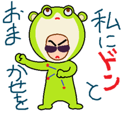 Headdress man sticker #9268329