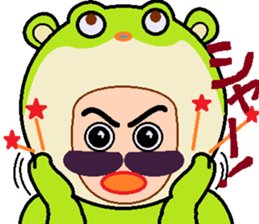 Headdress man sticker #9268334