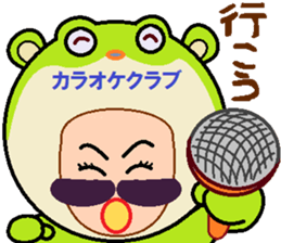 Headdress man sticker #9268336