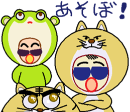 Headdress man sticker #9268341