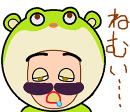 Headdress man sticker #9268343