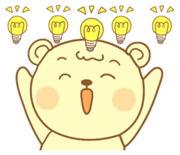 Snowman and Teddy bear-friendship story sticker #9268472