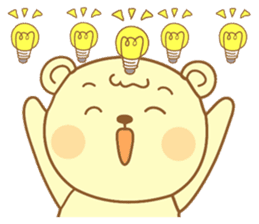 Snowman and Teddy bear-friendship story sticker #9268472