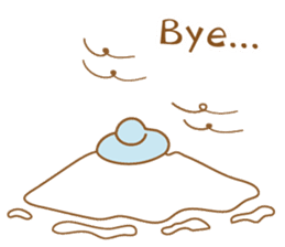 Snowman and Teddy bear-friendship story sticker #9268484