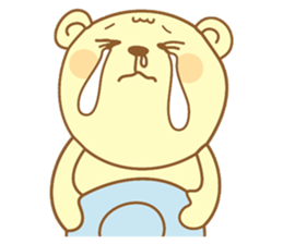 Snowman and Teddy bear-friendship story sticker #9268485