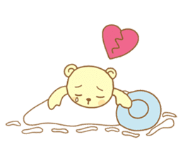 Snowman and Teddy bear-friendship story sticker #9268486