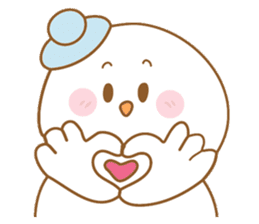 Snowman and Teddy bear-friendship story sticker #9268494
