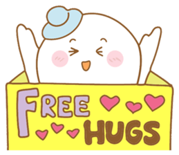 Snowman and Teddy bear-friendship story sticker #9268495