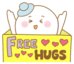 Snowman and Teddy bear-friendship story sticker #9268495