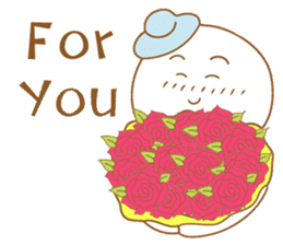 Snowman and Teddy bear-friendship story sticker #9268499