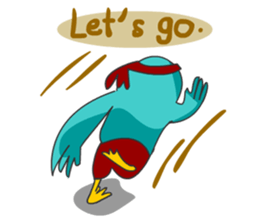 Little Cloud Bird Family sticker #9268572