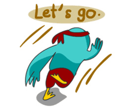 Little Cloud Bird Family sticker #9268572