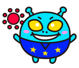 Welcome Alien ! sticker #9268584