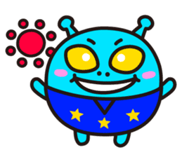 Welcome Alien ! sticker #9268584