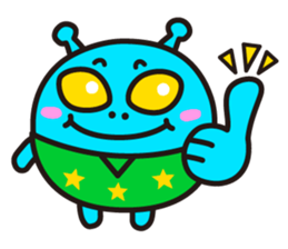 Welcome Alien ! sticker #9268586