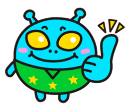 Welcome Alien ! sticker #9268586