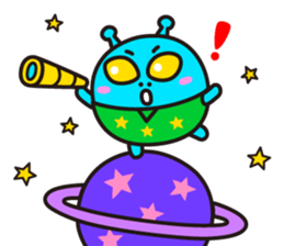 Welcome Alien ! sticker #9268588