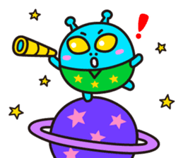 Welcome Alien ! sticker #9268588