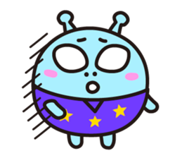 Welcome Alien ! sticker #9268589