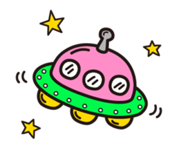 Welcome Alien ! sticker #9268590