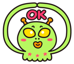 Welcome Alien ! sticker #9268594