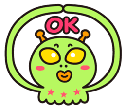 Welcome Alien ! sticker #9268594