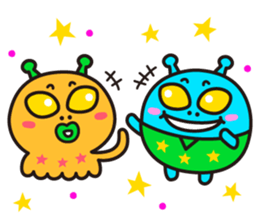 Welcome Alien ! sticker #9268597