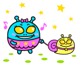 Welcome Alien ! sticker #9268599