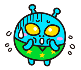 Welcome Alien ! sticker #9268600