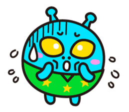 Welcome Alien ! sticker #9268600