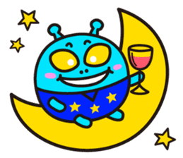 Welcome Alien ! sticker #9268601