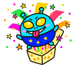 Welcome Alien ! sticker #9268610